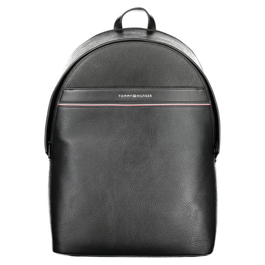 Tommy Hilfiger Zwarte Polyester Heren Rugzak