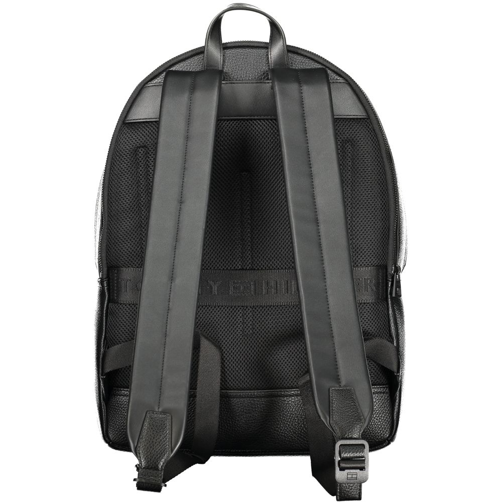 Tommy Hilfiger Zwarte Polyester Heren Rugzak