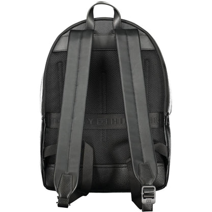 Tommy Hilfiger Zwarte Polyester Heren Rugzak