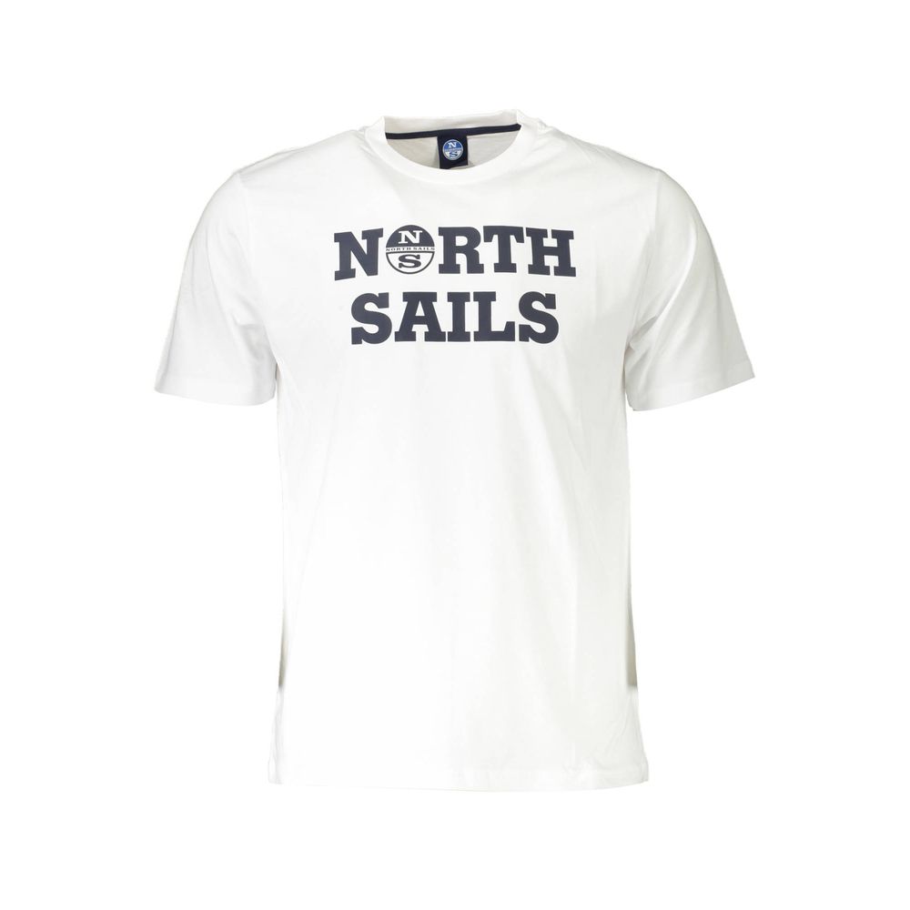 T-shirt homme en coton blanc North Sails