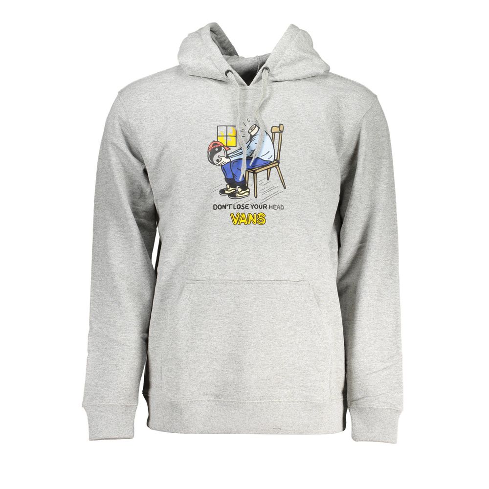 Pull en coton gris pour homme Vans