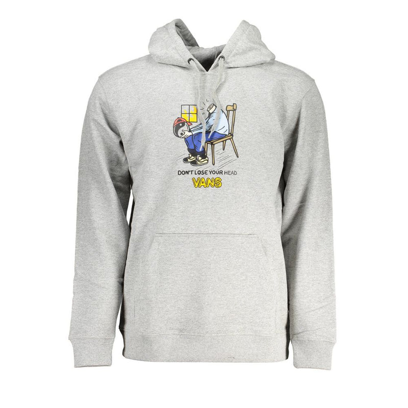 Pull en coton gris pour homme Vans