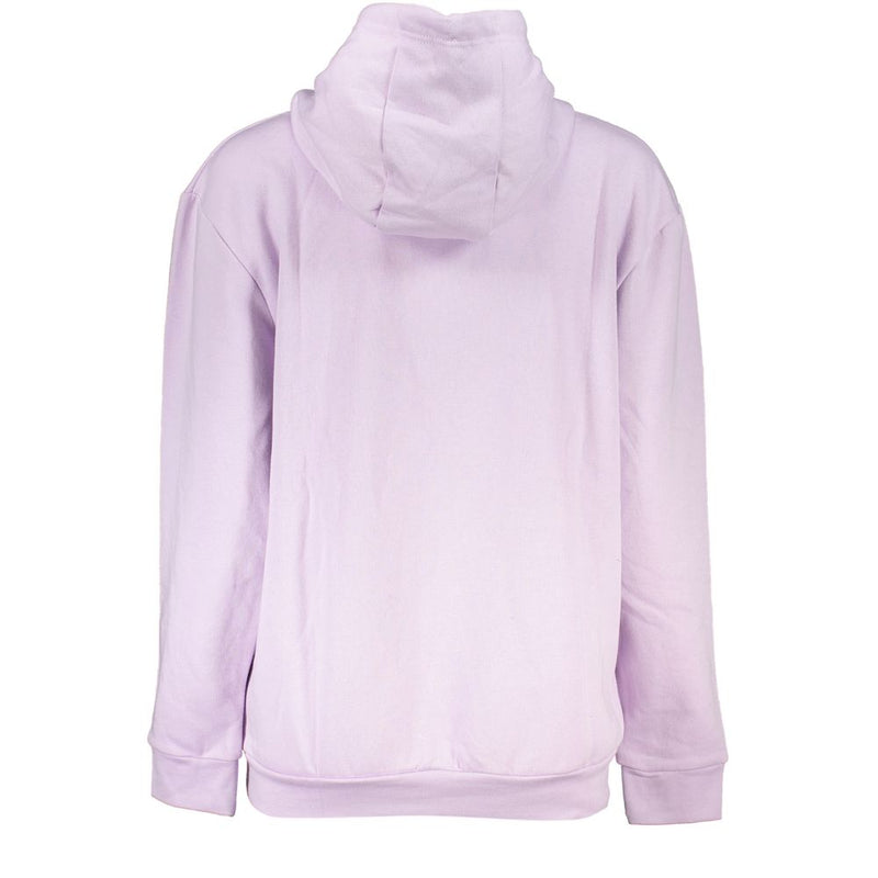 Cavalli Class Purple Cotton Women Sweater - Luxurious Comfort