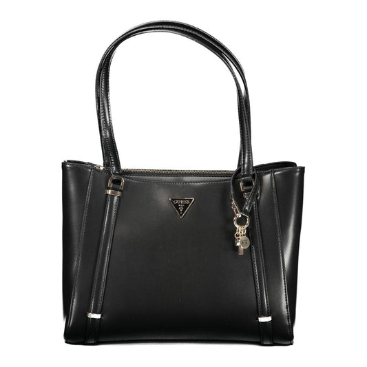 Sac à main Guess Jeans en polyéthylène noir
