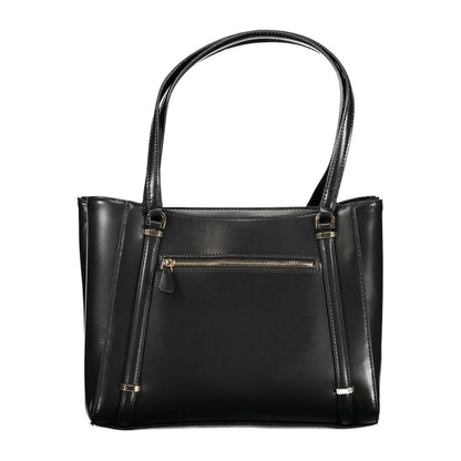 Sac à main Guess Jeans en polyéthylène noir