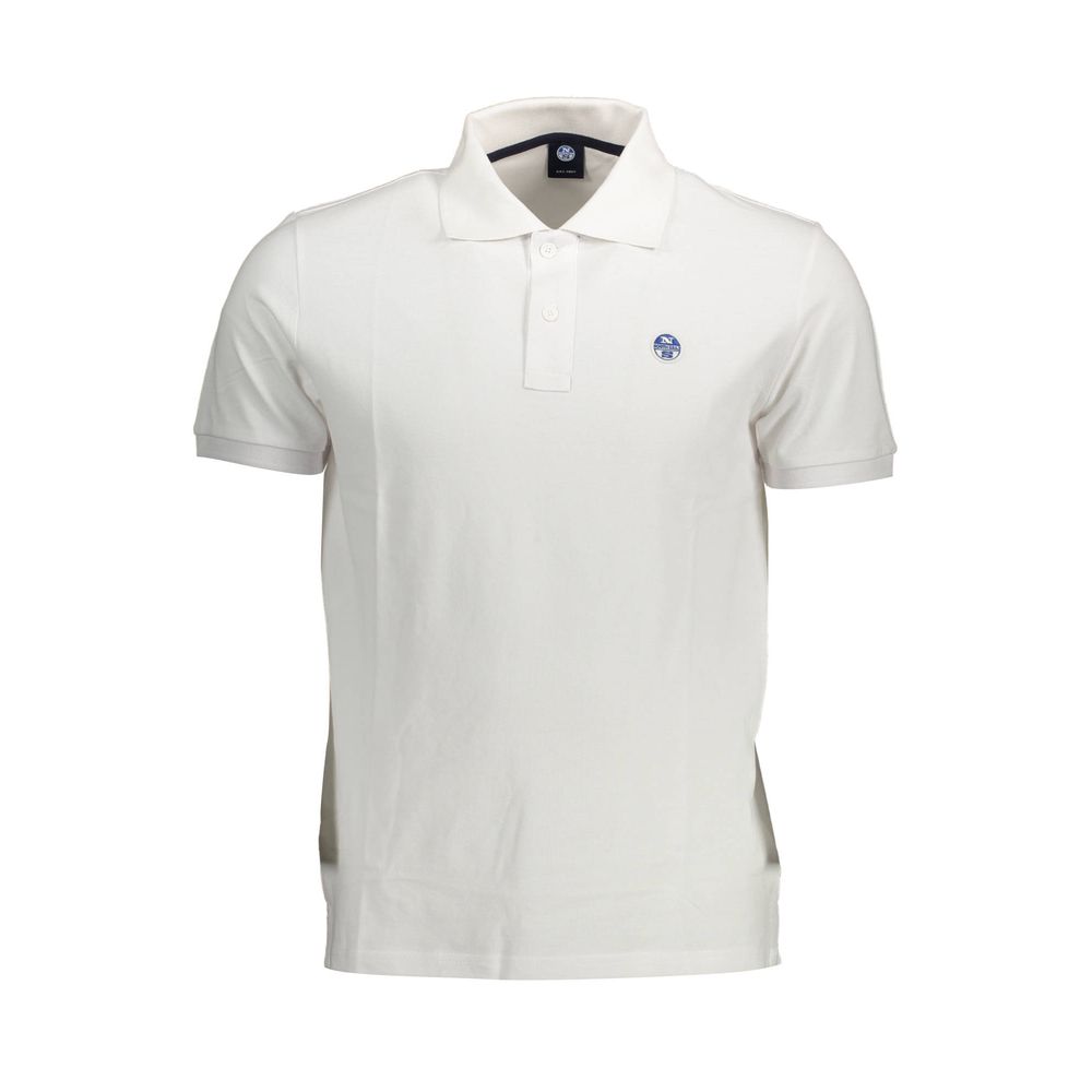Polo homme en coton blanc North Sails