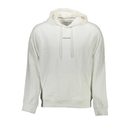Pull en coton blanc Calvin Klein pour homme