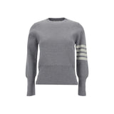 Thom Browne Virgin Wool Sweater - Iconic Style and Comfort
