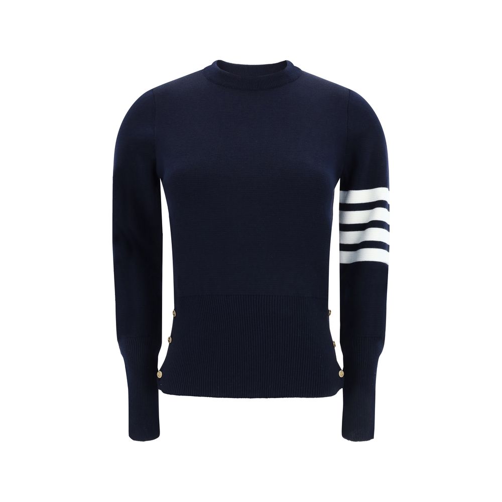 Thom Browne Virgin Wool Sweater - Élégance et Confort