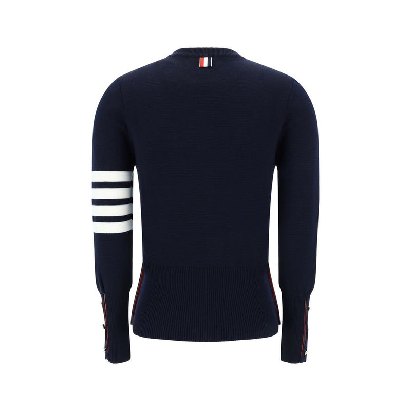 Thom Browne Virgin Wool Sweater - Élégance et Confort