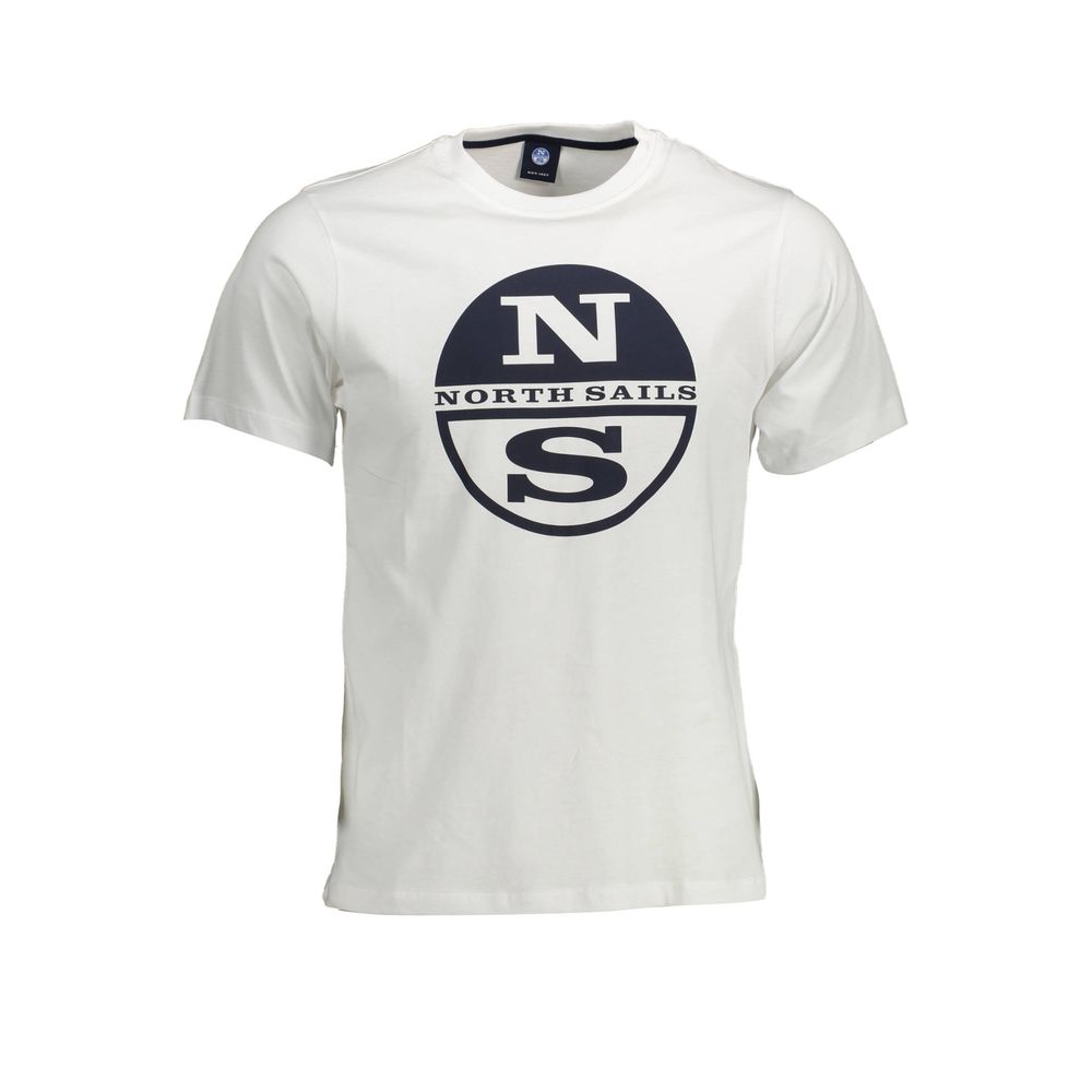 T-shirt homme en coton blanc North Sails