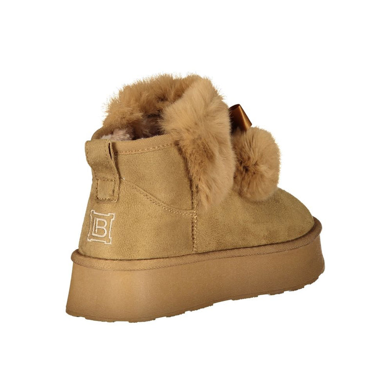 Bottes Femme Laura Biagiotti en Polyester Marron - Élégance Hivernale