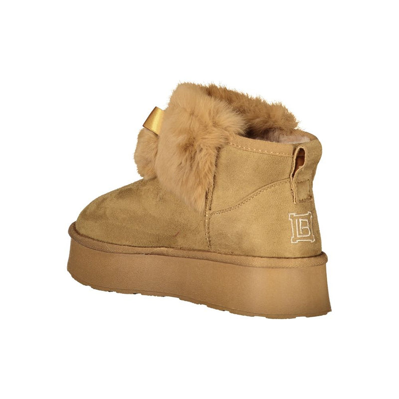 Bottes Femme Laura Biagiotti en Polyester Marron - Élégance Hivernale