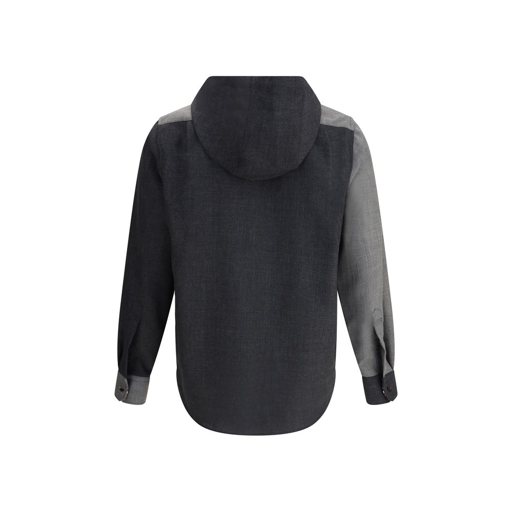 Veste-chemise à capuche Thom Browne