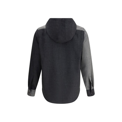 Veste-chemise à capuche Thom Browne