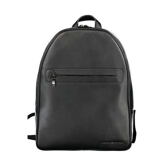 Tommy Hilfiger Zwarte Polyester Rugzak