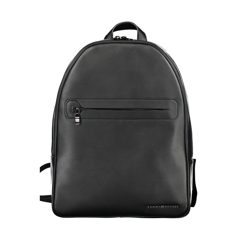 Sac à dos en polyester noir Tommy Hilfiger