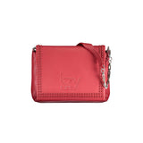 BYBLOS Red Polyethylene Handbag - Elegant Women's Shoulder Bag