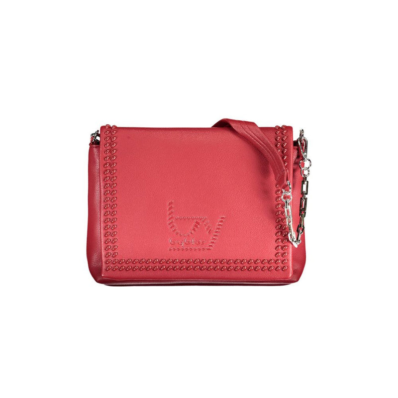 BYBLOS Red Polyethylene Handbag - Elegant Women's Shoulder Bag