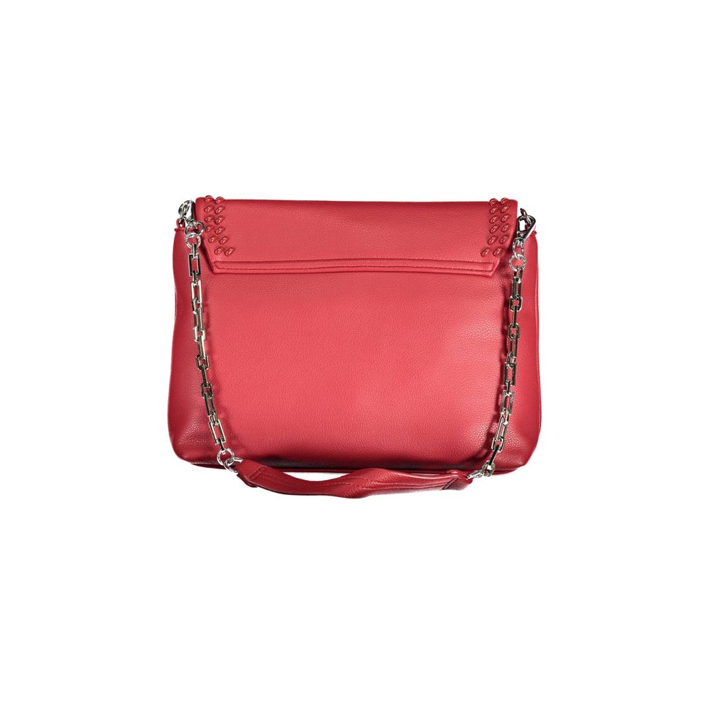 BYBLOS Red Polyethylene Handbag - Elegant Women's Shoulder Bag