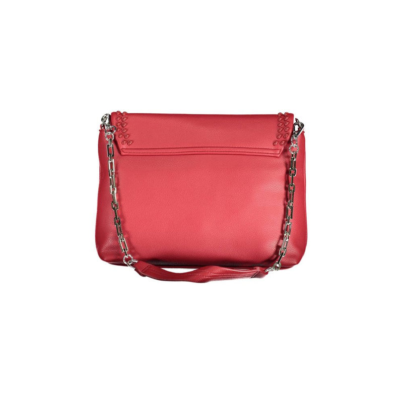 BYBLOS Red Polyethylene Handbag - Elegant Women's Shoulder Bag