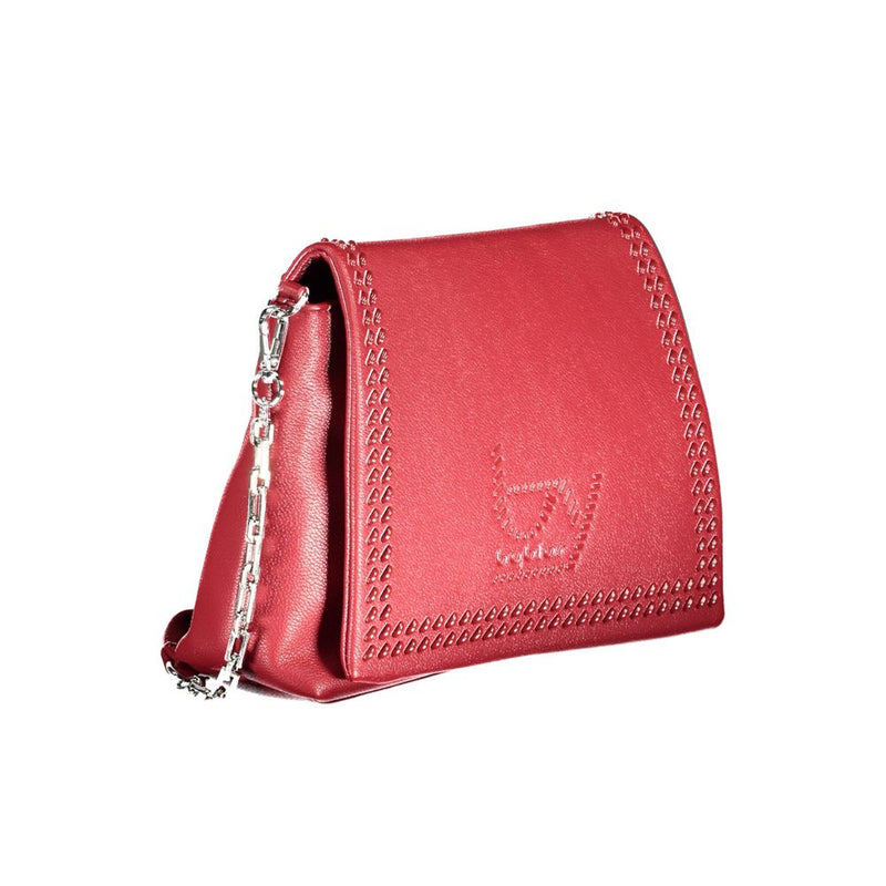 BYBLOS Red Polyethylene Handbag - Elegant Women's Shoulder Bag