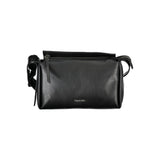 Calvin Klein Black Polyester Handbag - Adjustable & Stylish