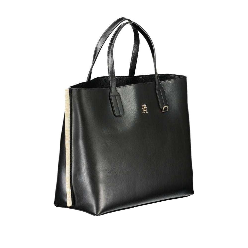 Tommy Hilfiger Zwarte Polyethyleen Handtas