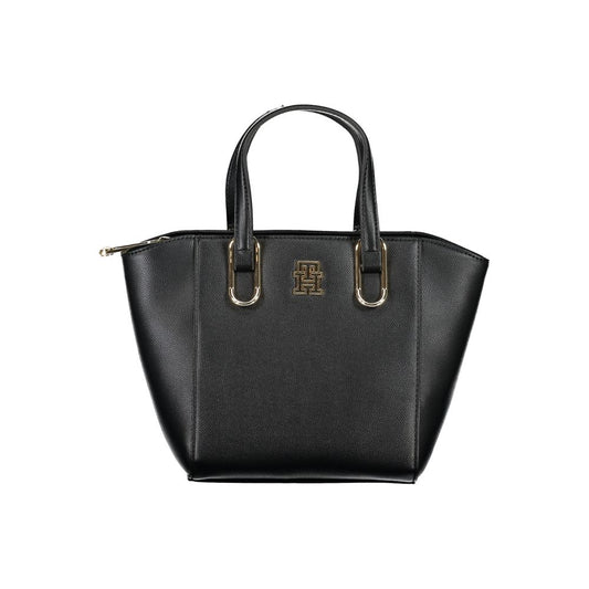 Tommy Hilfiger Zwarte Polyethyleen Handtas