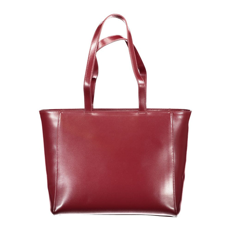Mario Valentino Red Polyethylene Women Handbag - Stylish & Functional