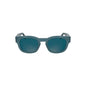 Calvin Klein Blauwe Acetaat Dames Zonnebril