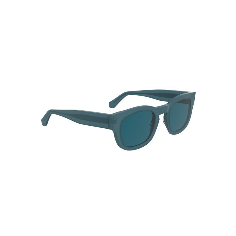 Lunettes de soleil Calvin Klein Blue Acetate pour femmes
