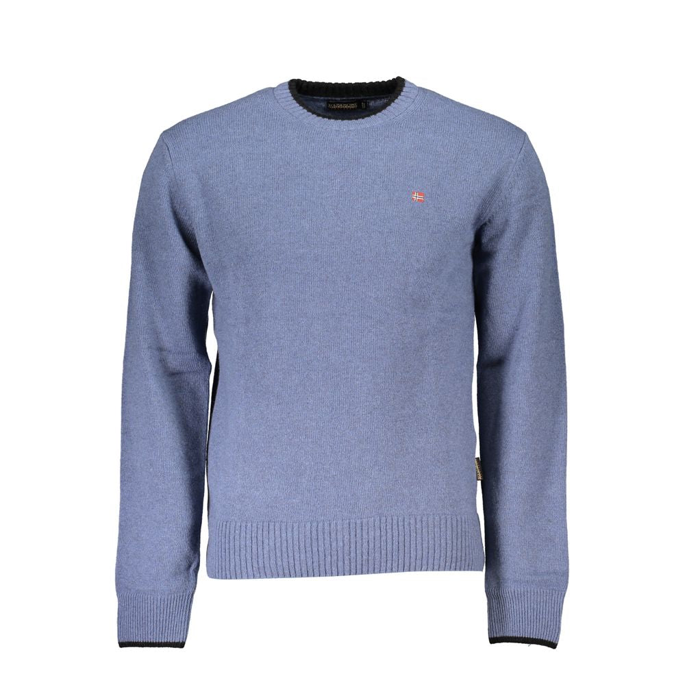 Pull en tissu bleu Napapijri pour homme