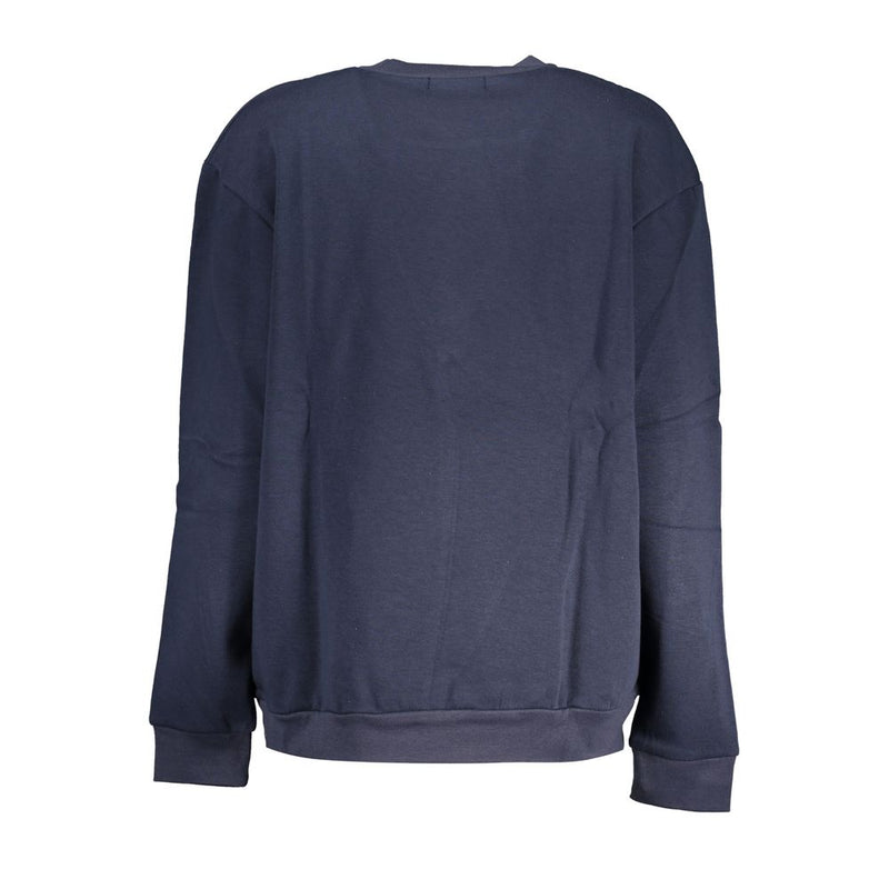 Cavalli Class Blue Cotton Women Sweater - Luxury Comfort