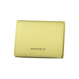Coccinelle Yellow Leather Wallet - Élégance et Fonctionnalité
