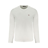 T-shirt en coton blanc Napapijri