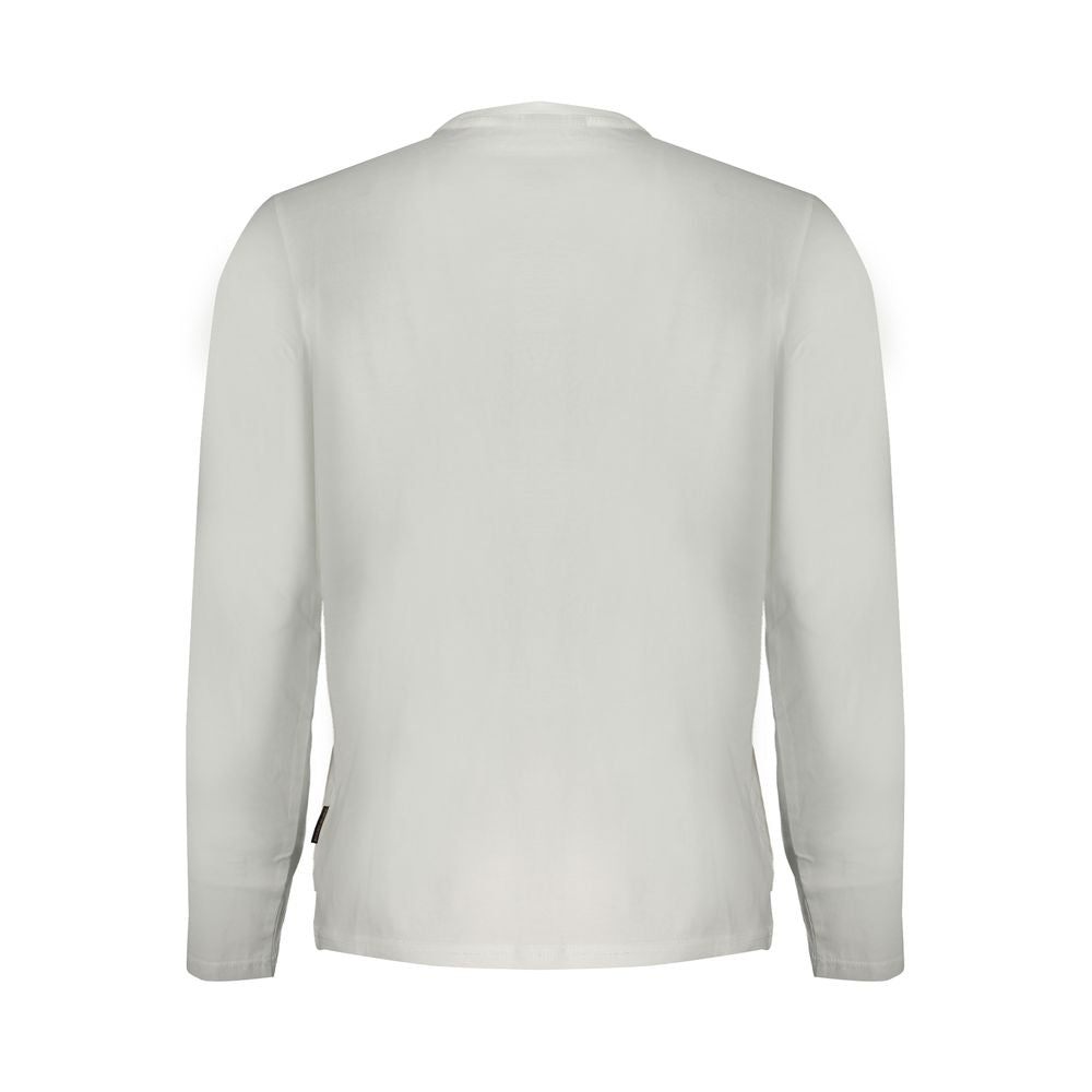 T-shirt en coton blanc Napapijri