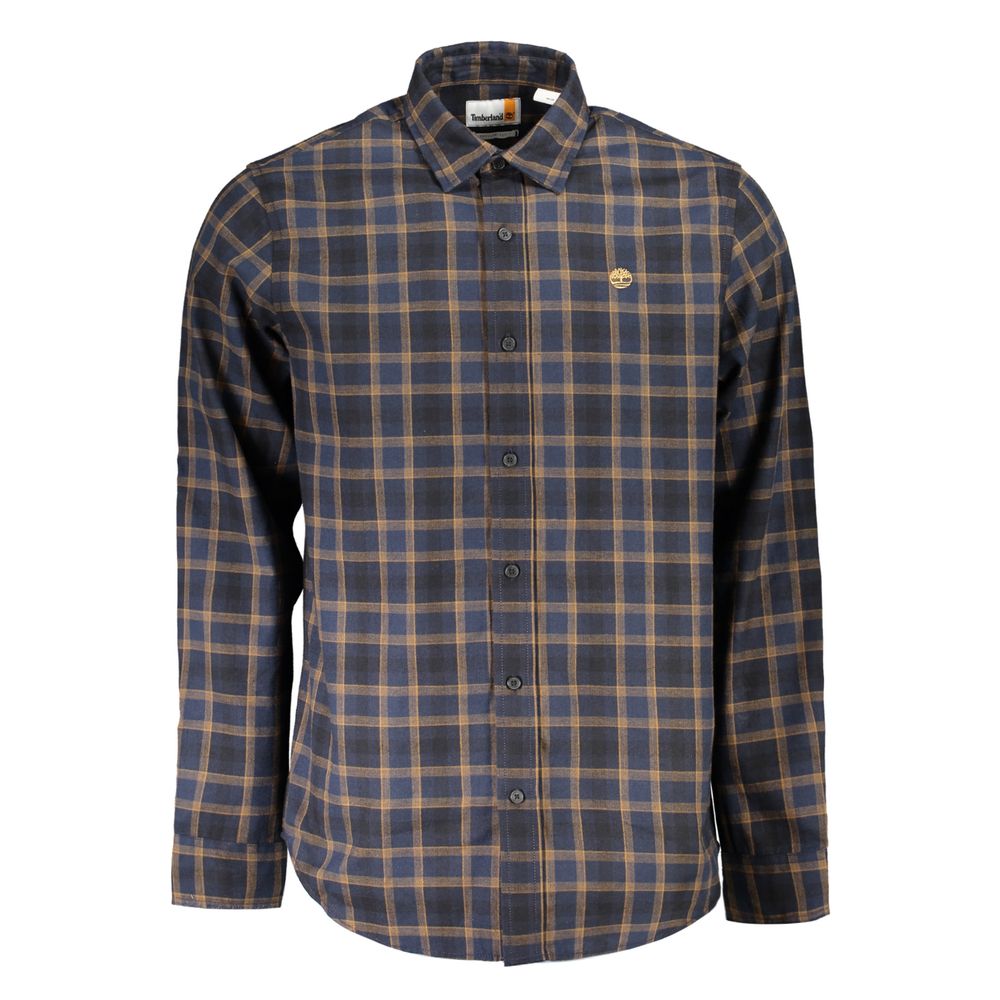 Chemise en coton bleu Timberland