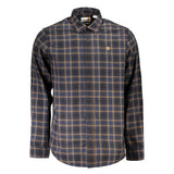 Chemise en coton bleu Timberland