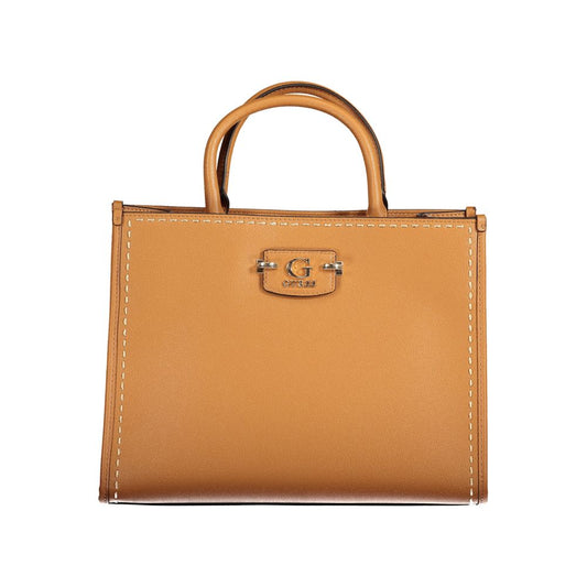 Sac à main Guess Jeans en polyéthylène marron