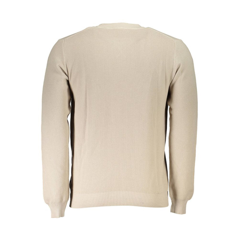 North Sails beige katoenen herensweater