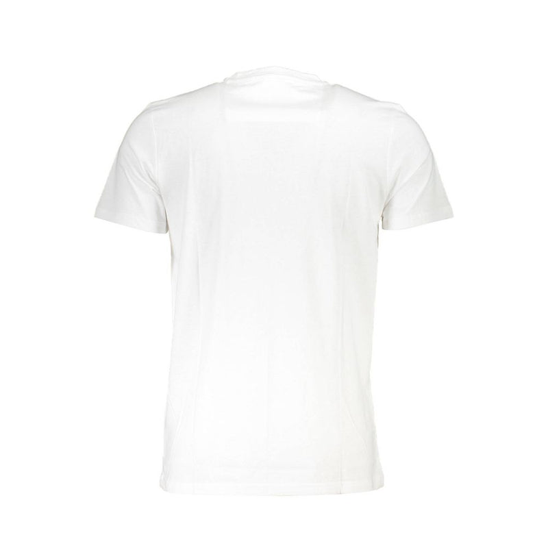 T-shirt homme en coton blanc Cavalli Class