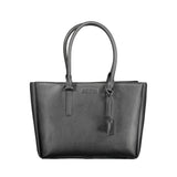 Calvin Klein Black Polyethylene Women Handbag - Eco-Friendly Elegance