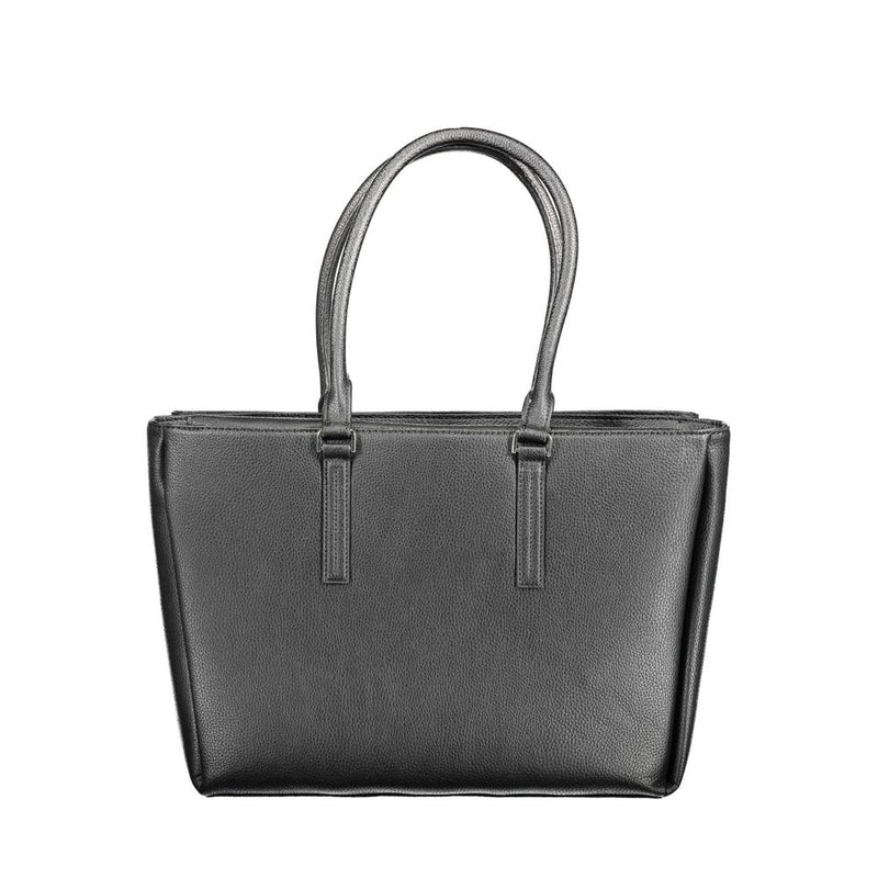 Calvin Klein Black Polyethylene Women Handbag - Eco-Friendly Elegance