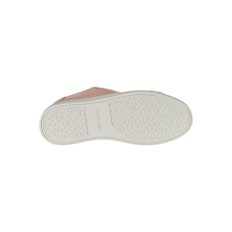 Calvin Klein Pink Polyester Women Sneaker - Chic & Sustainable