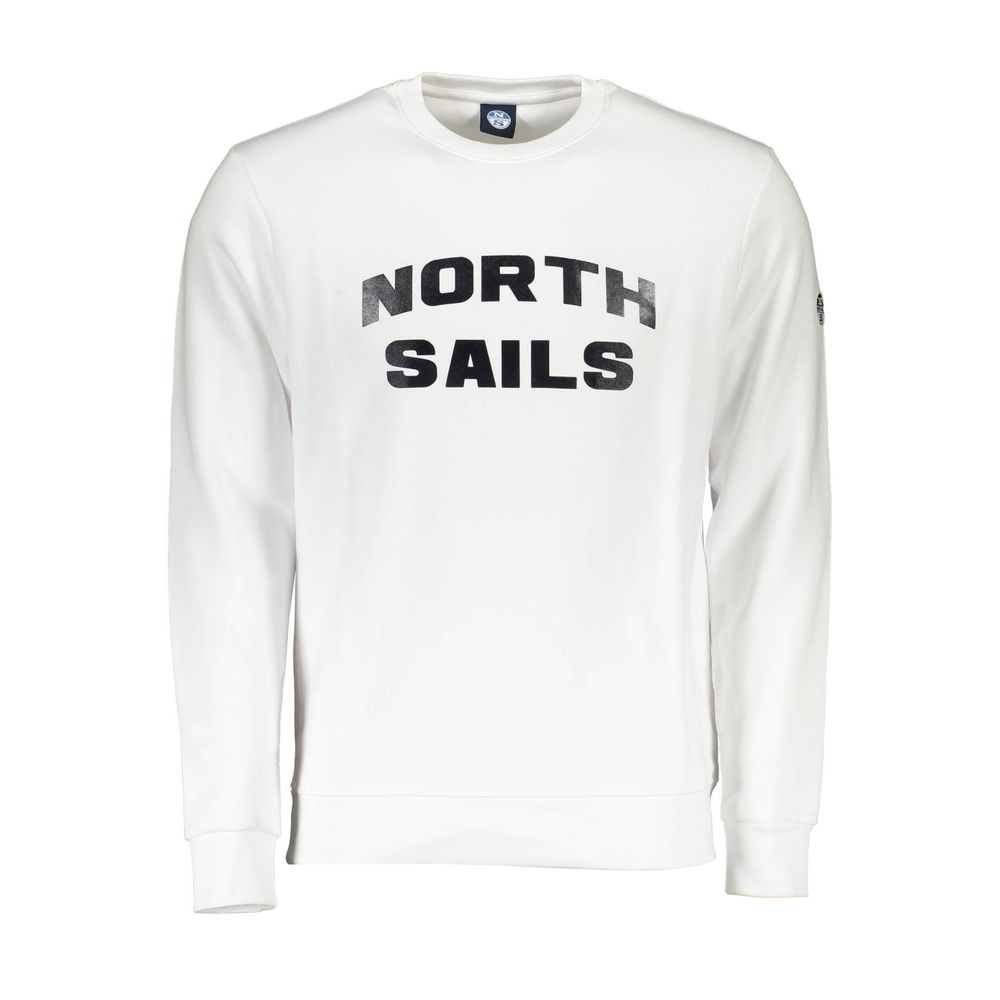 Pull en coton blanc pour homme de la marque North Sails