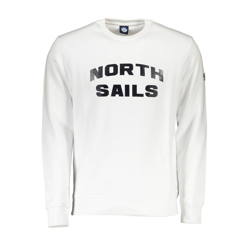 Pull en coton blanc pour homme de la marque North Sails