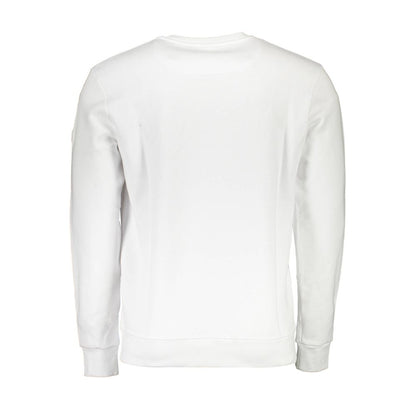 North Sails White Cotton Men's Sweater