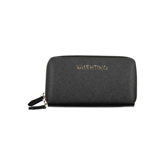Mario Valentino Zwarte Polyethyleen Dames Portemonnee