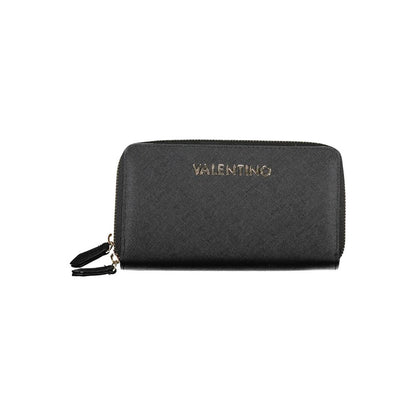 Mario Valentino Zwarte Polyethyleen Dames Portemonnee